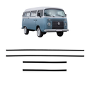 Kit Canaleta Borracha Vidro Porta Kombi Clipper Carat 76/13