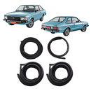 Kit Borracha Porta Capô Mala Corcel 2 Del Rey