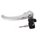 <transcy>Exterior Door Handle With Keys Chrome A10 C10 D10 GM Series </transcy>
