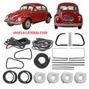 <transcy>Complete Weatherstrip Rubber Seal Restoration Kit Doors Window Hood Trunk VW Beetle 1971 to 1977</transcy>