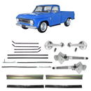 Kit Máquina Vidro Canaleta Pestana A10 C10 C14 D10 Veraneio