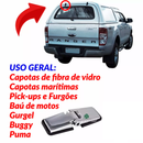 4 Dobradiça Tampa Motor Baú Furgão Van Moto Puma Buggy Gurge