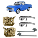 Kit Maçaneta Fechadura Comando Porta A10 C10 D10 Veraneio