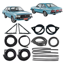 Kit Restauração Borracha Porta Vidro Mala Parabrisa Corcel 2