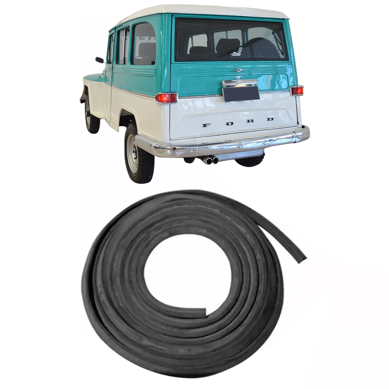 <transcy>Trunk Weatherstrip Rubber Seal Ford Rural Willys Jeep Station Wagon</transcy>
