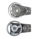 <transcy>Window Regulator Crank Handle Chrome with Black Knob Kit Opel Commodore Rekord C 4 Doors 1968 to 1984</transcy>