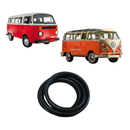 Borracha Janela Vidro Canto Curvo Kombi Corujinha Clipper