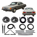 <transcy>Complete Restoration Weatherstrip Door and Window Rubber Seal Kit Opel Commodore 1985 to 1990</transcy>