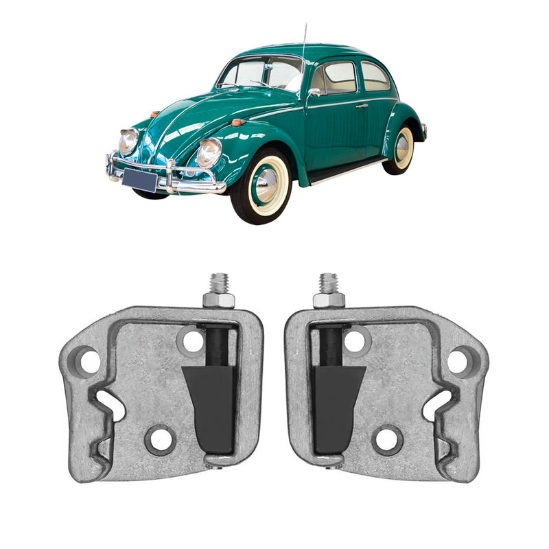 <transcy>Door Lock Striker Pair VW Beetle 1959 to 1977</transcy>