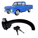 <transcy>Exterior Door Handle with Keys Black A10 C10 D10 GM Series </transcy>