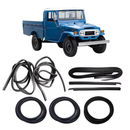Kit Borracha Porta Canale Pestana Pick Up Toyota Bandeirante