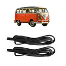 Par Borracha Porta Dianteira Kombi Corujinha 1953 A 1975