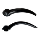 Kit Maçaneta Porta Dianteira Lateral Kombi Clipper Preta