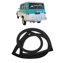 Borracha Vigia Vidro Traseiro Porta Mala Rural Willys