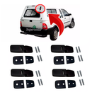 4 Dobradiça Tampa Motor Baú Furgão Van Puma Buggy Gurgel