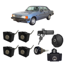 Kit Cilindro Porta Com Chave Tampa Combustível Opala 85 A 92