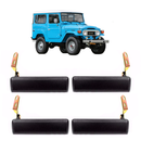 Kit 4 Maçaneta Externa Porta Toyota Bandeirante 1985 À 2001