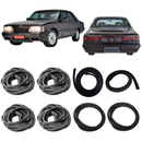 <transcy>Complete Restoration Weatherstrip Rubber Seal Kit 4 Door Opel Commodore 1991 and 1992</transcy>