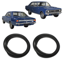 <transcy>Windshield and Rear Window Weatherstrip Rubber Seal Kit Opel Rekord C Commodore 4 Doors</transcy>