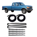 Kit Borracha Porta Canaleta Pestana Vidro F1000 F4000 93 A98