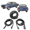 <transcy>Door and Trunk Weatherstrip Rubber Seal Kit Opel Commodore 1978 and 1979</transcy>