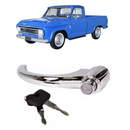 <transcy>Exterior Door Handle With Keys Chrome A10 C10 D10 GM Series </transcy>