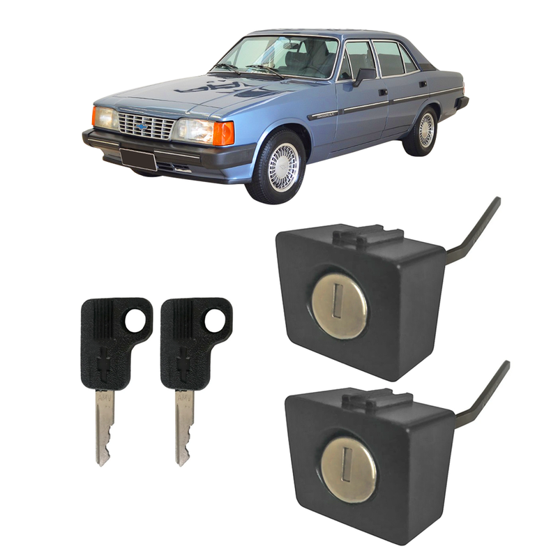 <transcy>Door Lock Cylinder with Keys Opel Commodore Caravan 1985 to 1992</transcy>