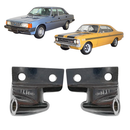 Par Dobradiça Quebra Vento Cromada Opala Caravan 1968 A 1992