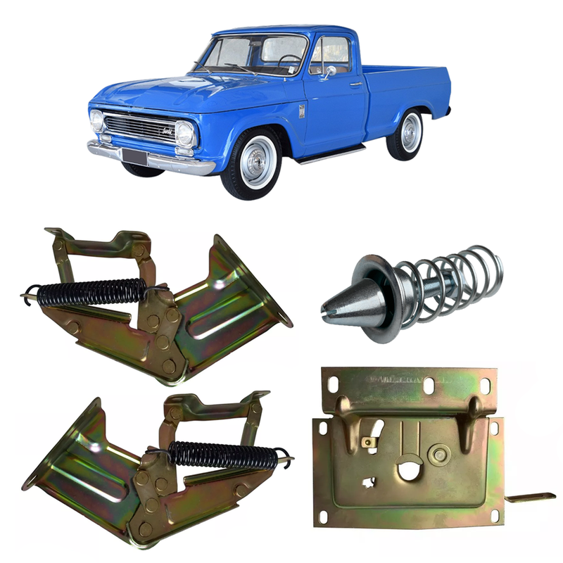 <transcy>Hood Latch Lock Kit GM Chevrolet C Series A10 C10 D10 A14 C14 D14 1964 A 1978</transcy>