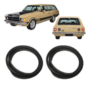 <transcy>Windshield and Rear Window Weatherstrip Rubber Seal Kit Opel Rekord C Caravan</transcy>