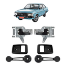 Kit Maçaneta Manivela Porta Corcel 2 Belina Del Rey Pampa