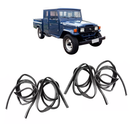<transcy>4 Door Weatherstrip Rubber Seal Kit Toyota Land Cruiser 40 Series FJ40 FJ45 BJ40</transcy>