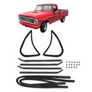 Kit Canaleta Pestana Quebra Vento Vidro F1000 F4000 72 A 92