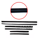 Kit Canaleta Borracha Cajado Vidro Porta Kombi Corujinha