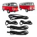 Kit Borracha Porta Diant Lateral Traseira Motor Kombi 75 /97